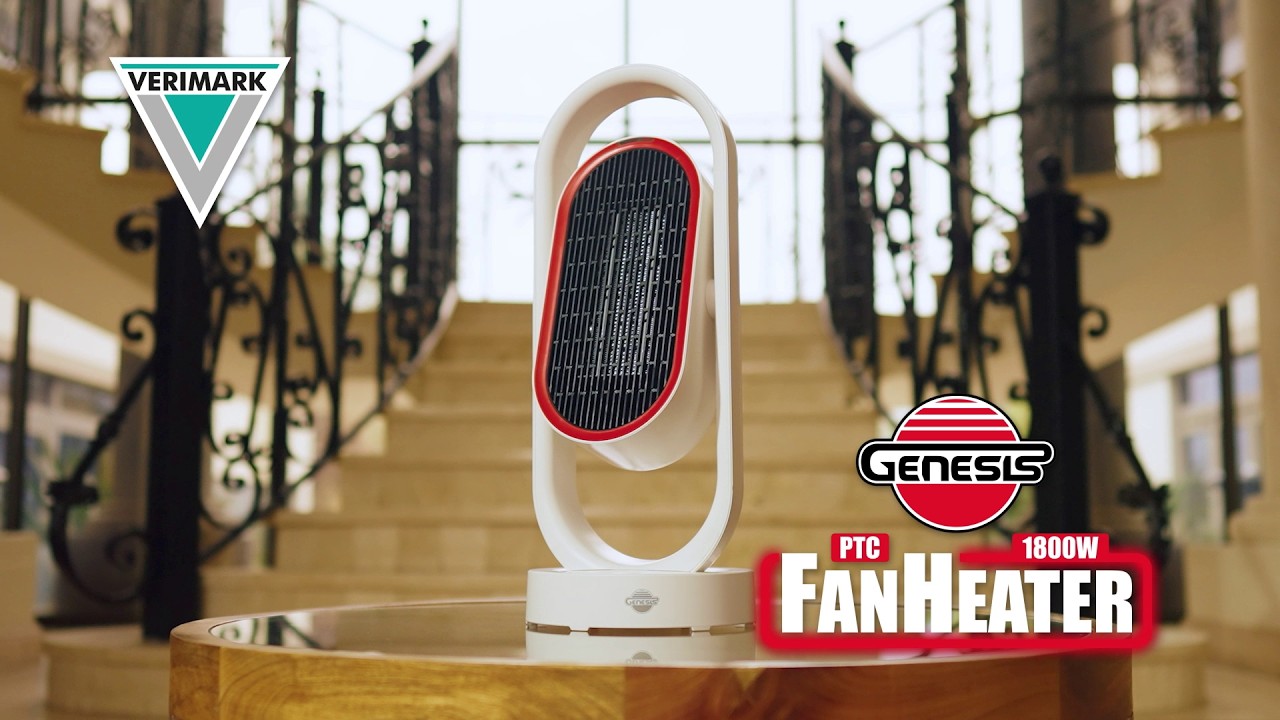 Genesis PTC Fan Heater 1800W | Indoor Heating – Video