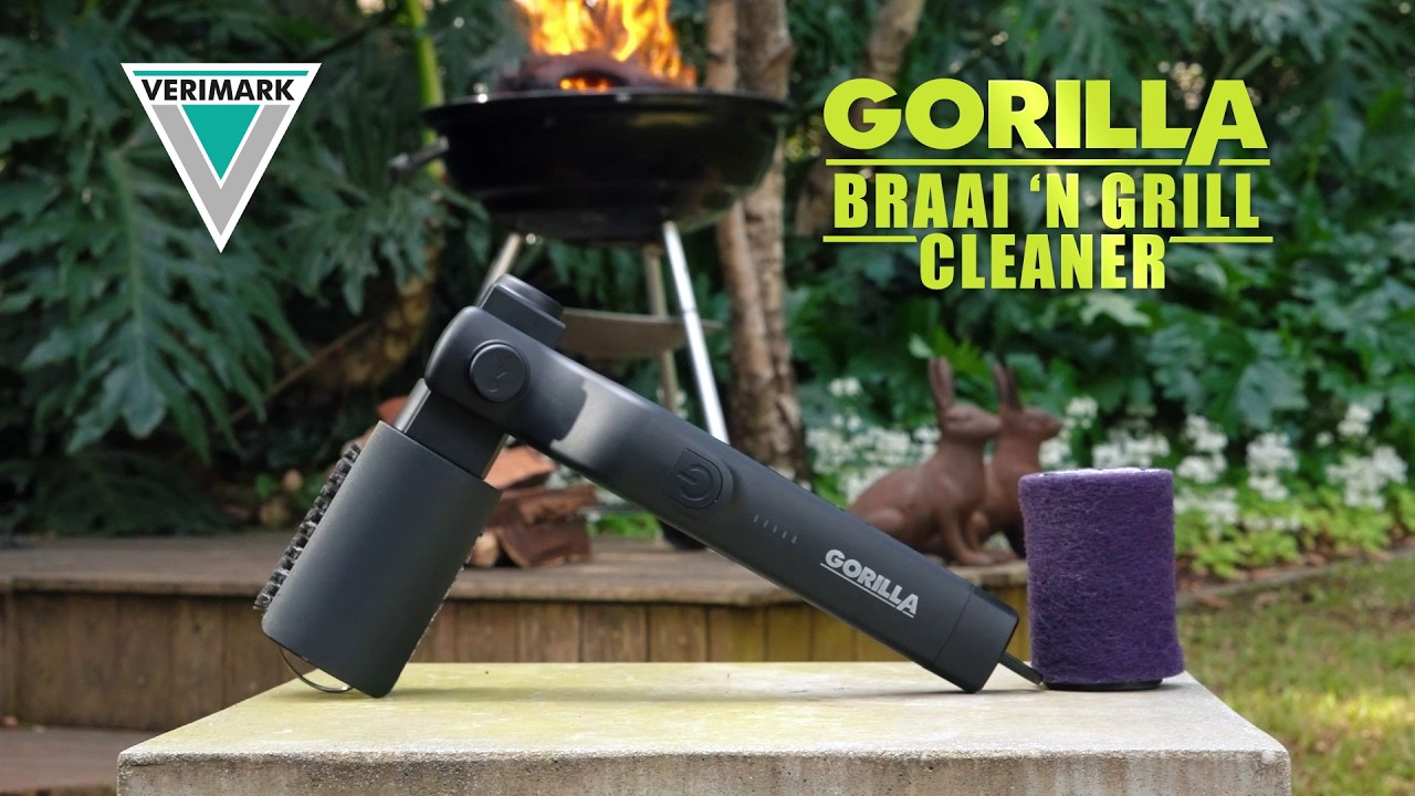 Gorilla Braai ’N Grill Cleaner | Cordless Braai Cleaner – Video