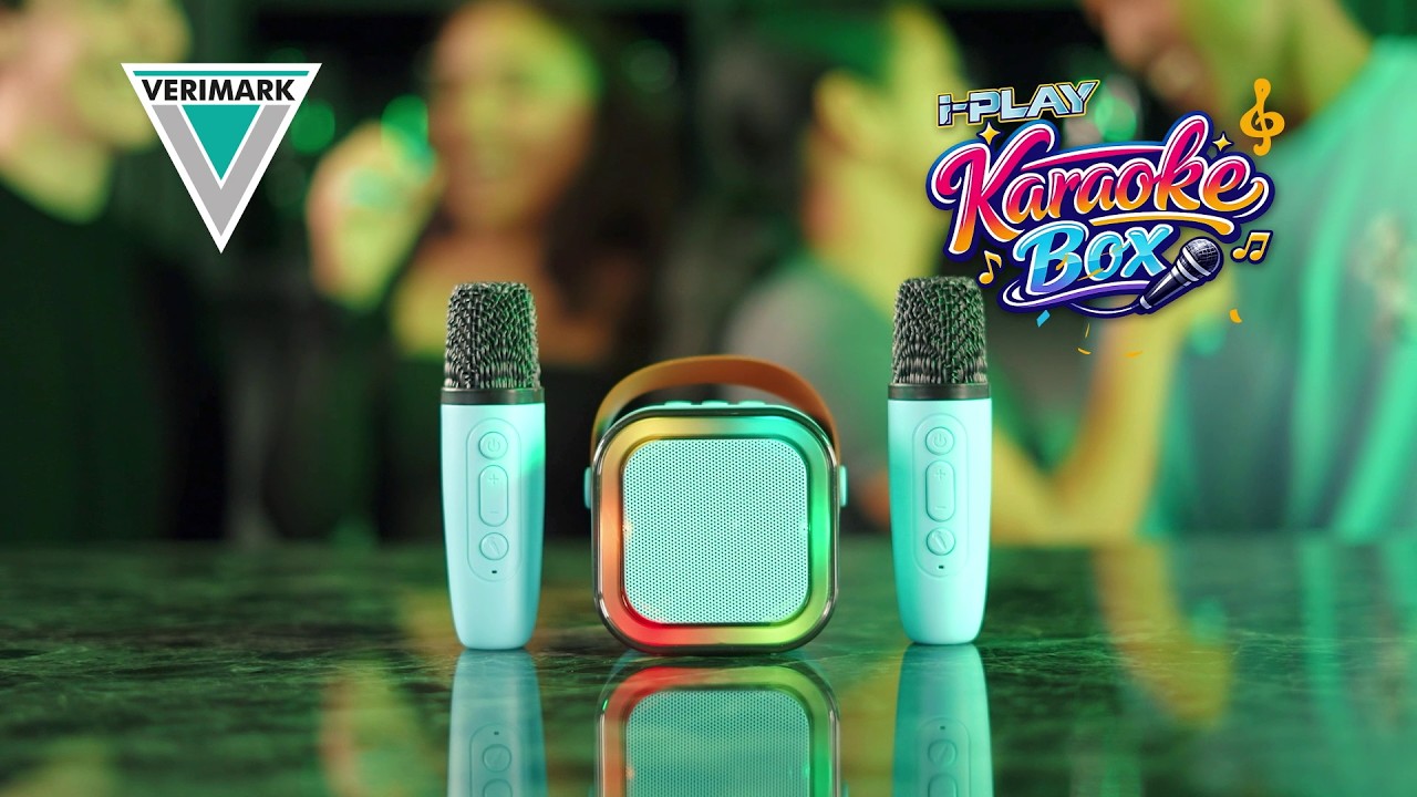i-Play Karaoke Box | Karaoke Speaker with 2 Mics – Video