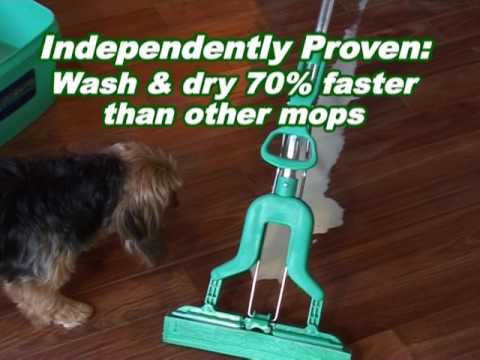 Floorwiz Butterfly Mop Elite | PVA Sponge Mop – Video