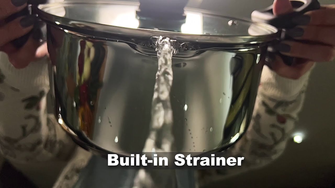 Bauer 6pc Strainer Set | Stainless Steel Pot Set – Video