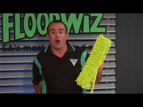 Floorwiz Ecofibre Mop Replacement Pad (Blue) | Microfibre Mop Pad – Video