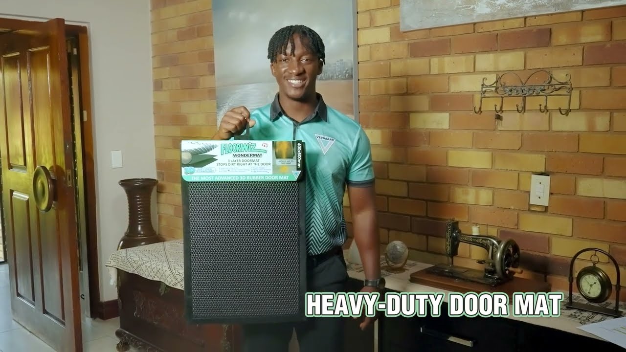 Floorwiz Wondermat | Heavy Duty Door Mat – Video