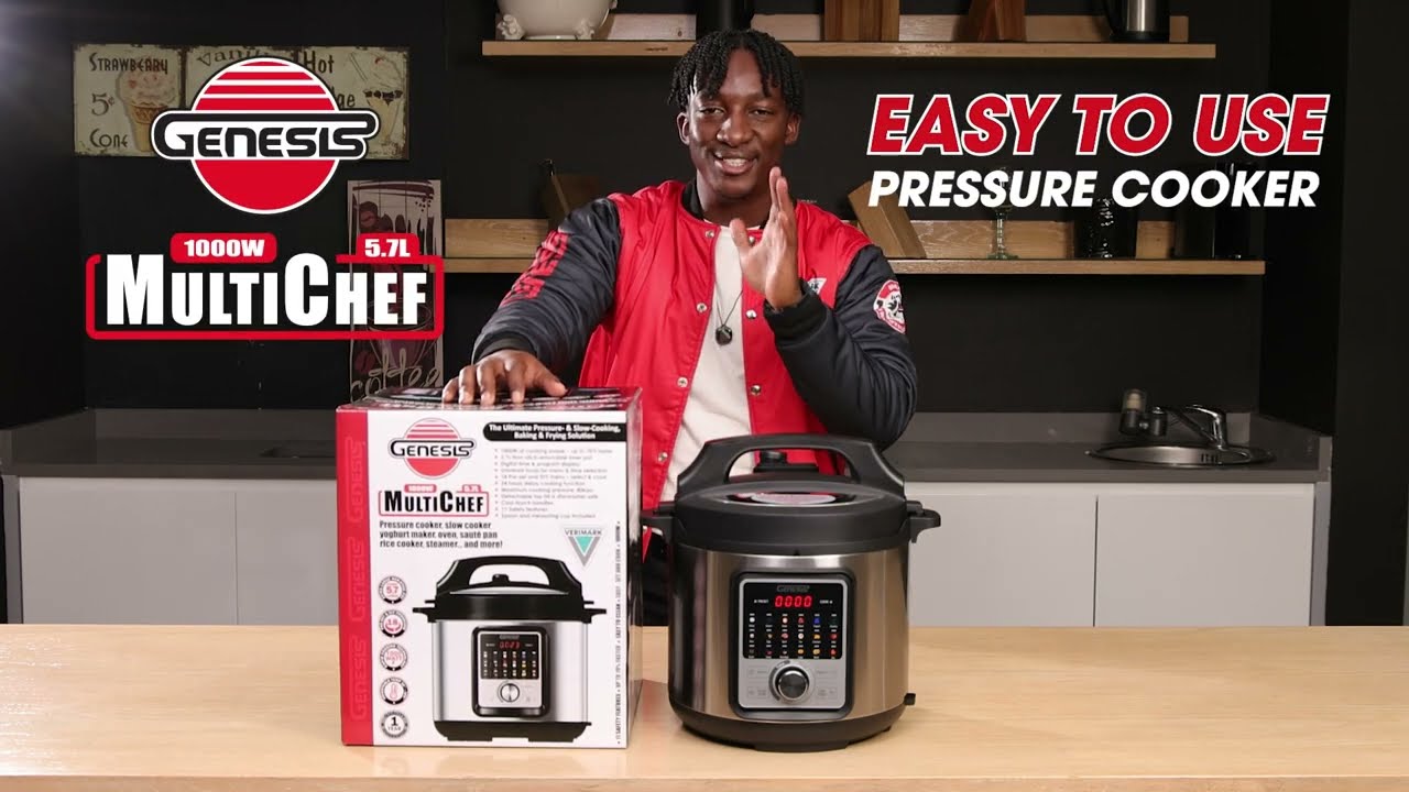 Genesis Multichef 5.7L | Pressure Cooker – Video
