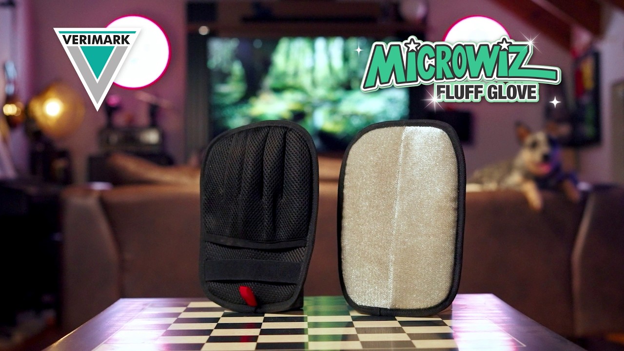 Microwiz Fluff Glove | Pet Hair & Fluff Remover – Video