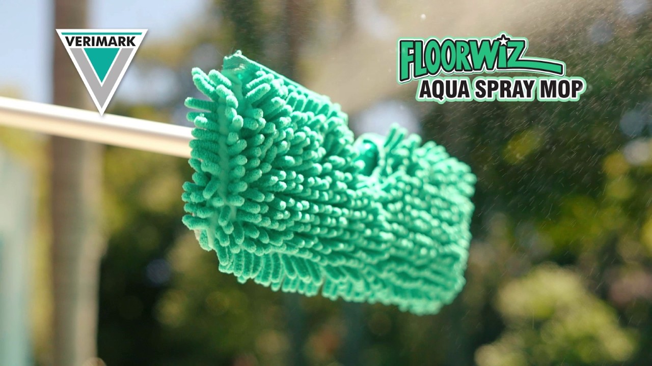 Floorwiz Aqua Spray Mop | Microfibre Spray Mop – Video