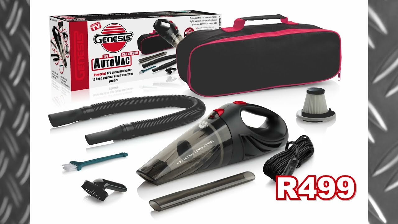 Genesis Autovac | Car Vacuum Cleaner – Video