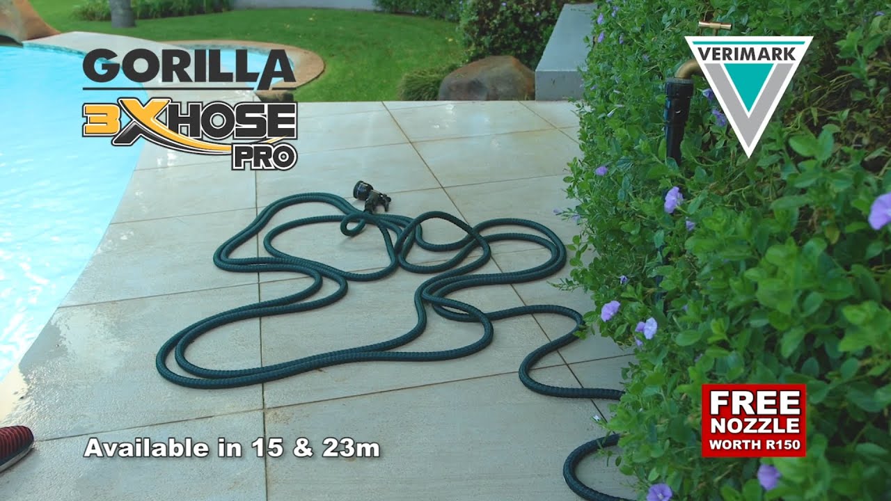 Gorilla Xhose Pro 50ft | Expandable Garden Hose – Video