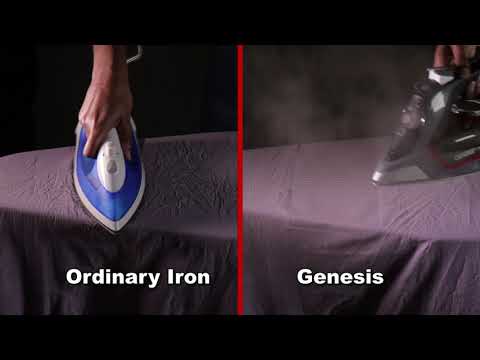 Genesis Mega Steam Iron | Ceramic Soleplate – Video