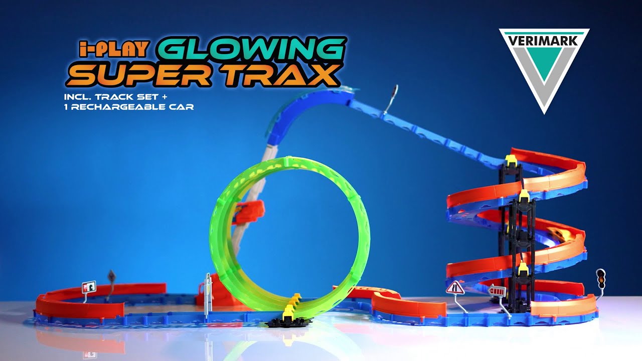 i-Play Glowing Super Trax Car | Track & Car Toy – Video