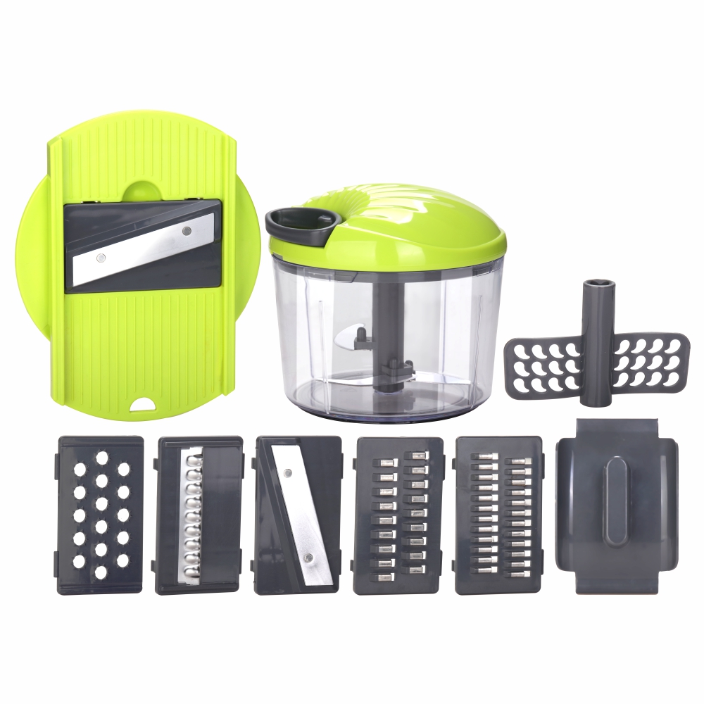 Twista 8-in-1 Chopper | Manual Food Chopper with Mandolin - Verimark