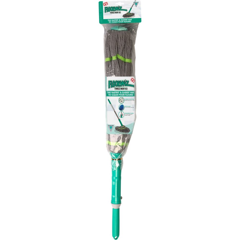 Floorwiz Twizz Mop X2 | Microfibre Spaghetti Mop - Verimark