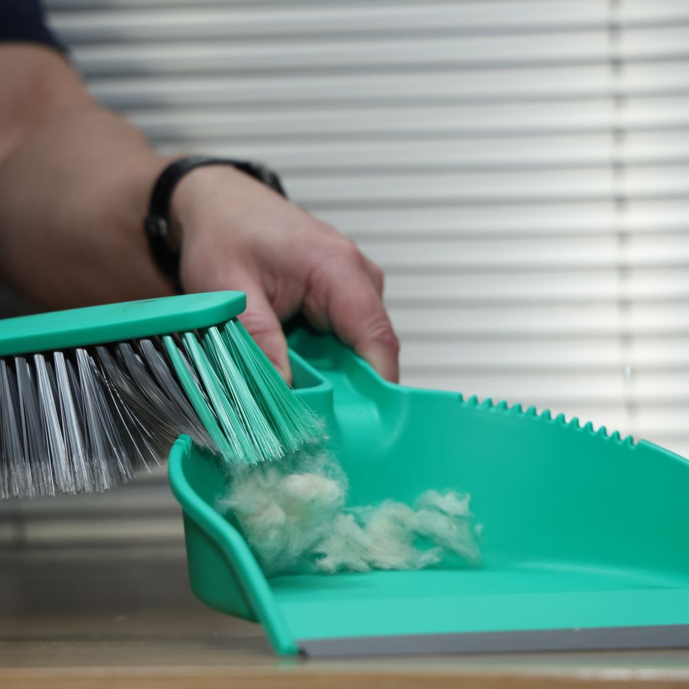 Floorwiz Hand Brush Set Pro | Hand Brush & Dustpan Set - Verimark