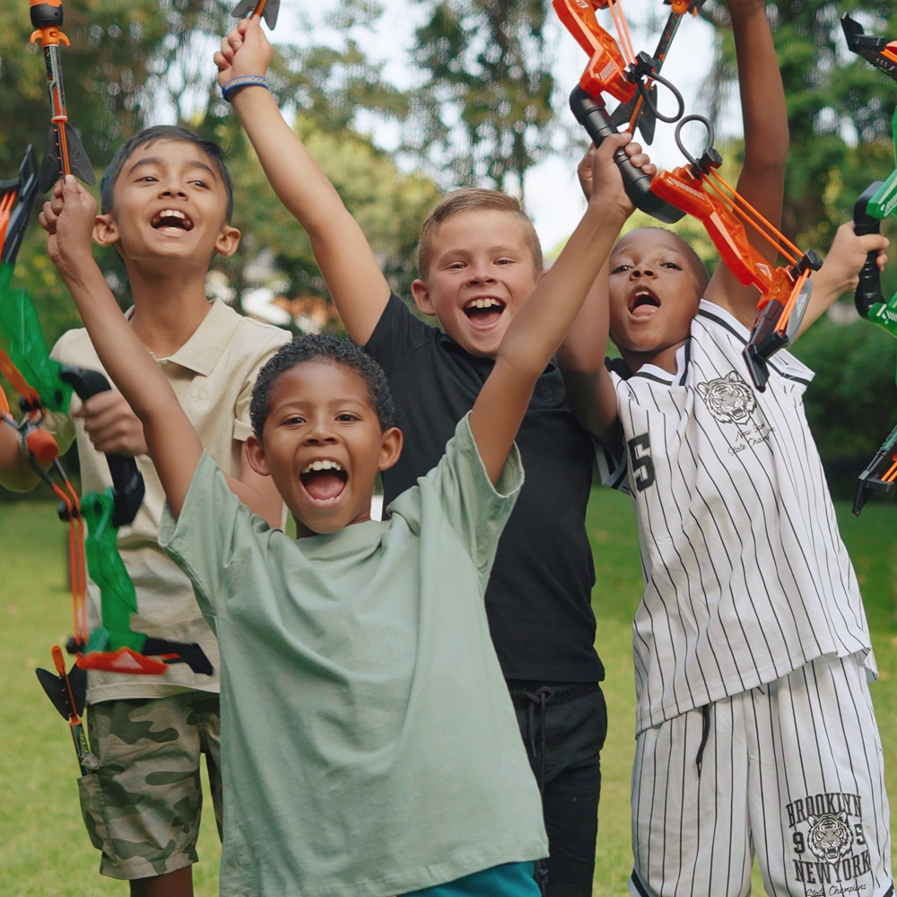 i-Play Action Bow Blue | Kids Bow & Arrow Toy - Verimark