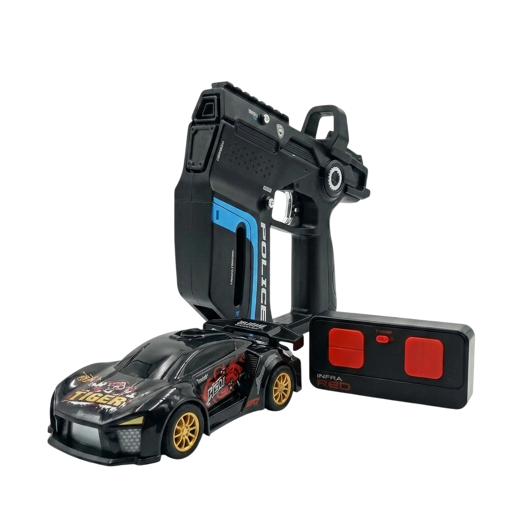 i-Play Laser Tag Racer Black | Remote Control Car Toy - Verimark